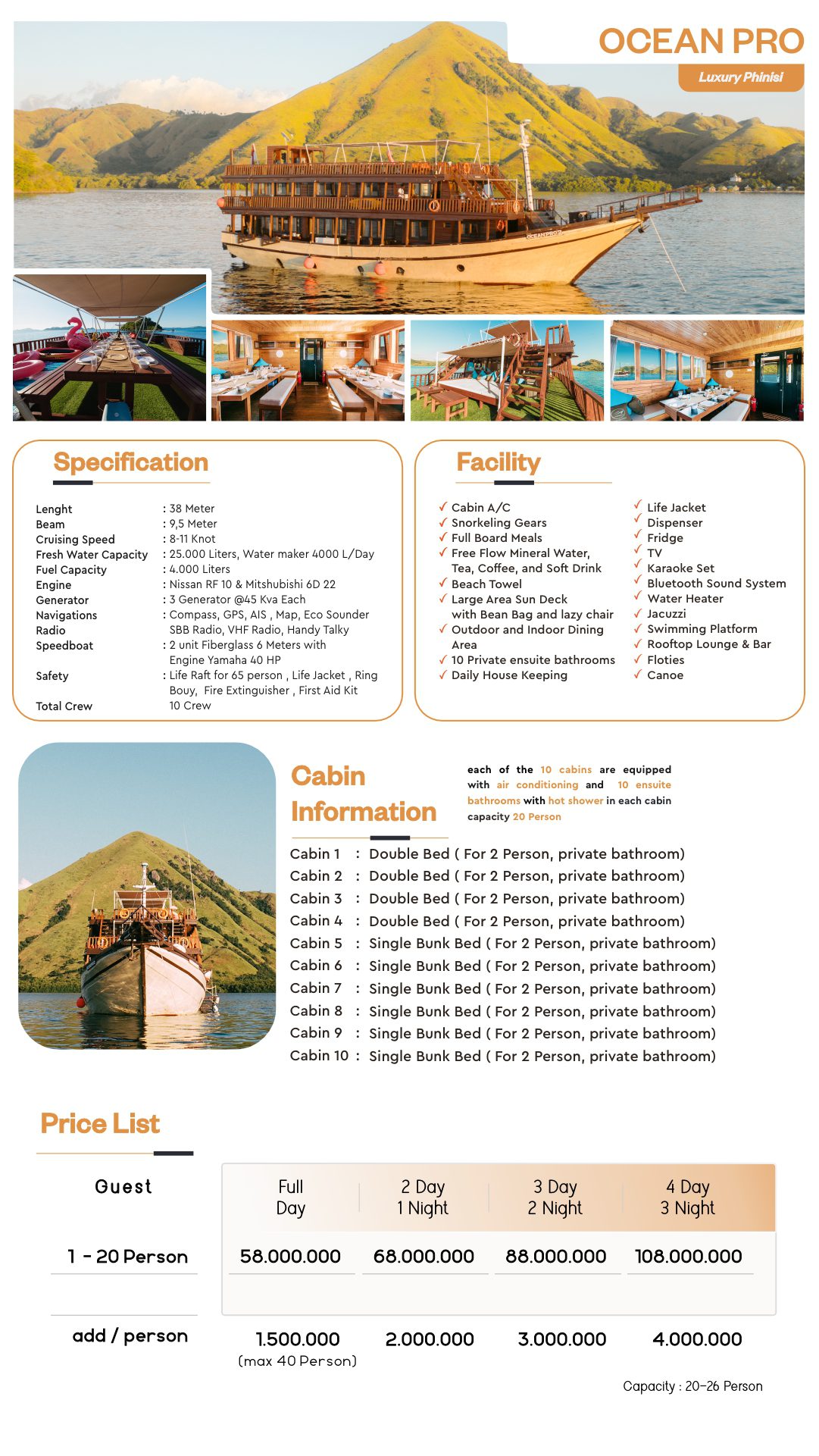 Luxury - OCEAN PRO - Flyer Private